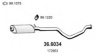 PEUGE 172893 Middle Silencer